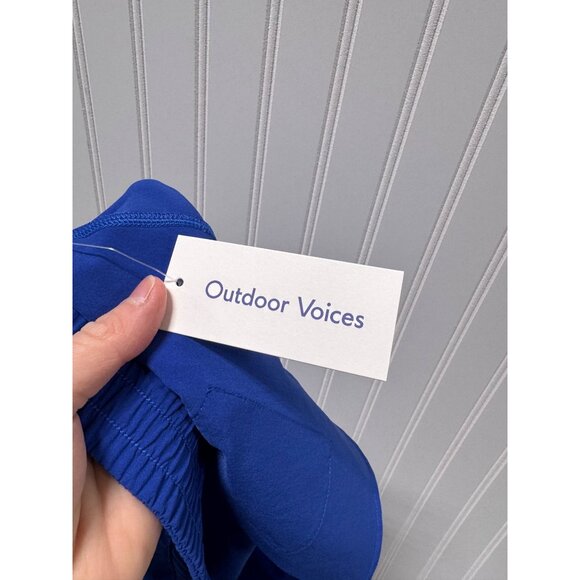 Outdoor Voices OV Blue Doing Things 2.5” Short Women Size XXXL - Picture 5 of 6